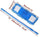 Mop-Wet and Dry Cleaning Flat Microfiber Floor Cleaning Mop with Telescopic Long Handle Dry Mop
