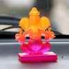 Double Sided Crystal Ganesha Showpiece