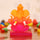 Double Sided Crystal Ganesha Showpiece