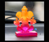 Double Sided Crystal Ganesha Showpiece