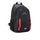 Rexine Black And Red Stylish College Bag