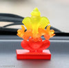 Double Sided Crystal Ganesha Showpiece